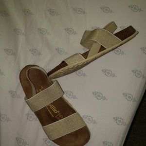 Birkenstock Papillio Sandal - Gold Cream (Size 40)